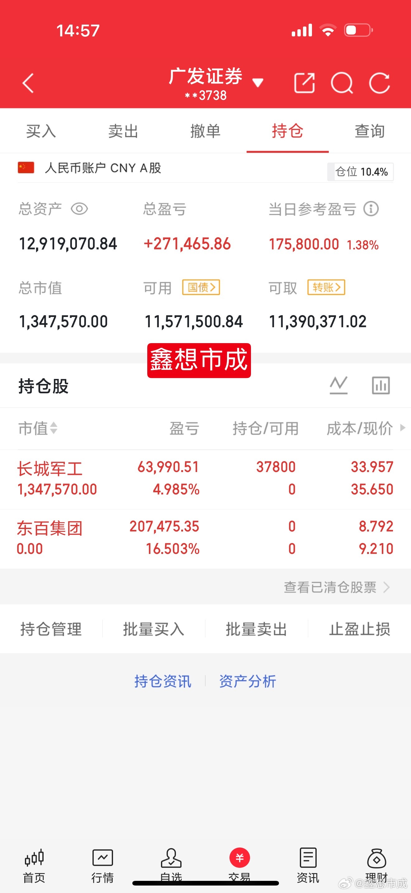 中央重磅会议落地，定调提升资本市场韧性和信心！这无疑是定心丸了。但搞不懂的是，消