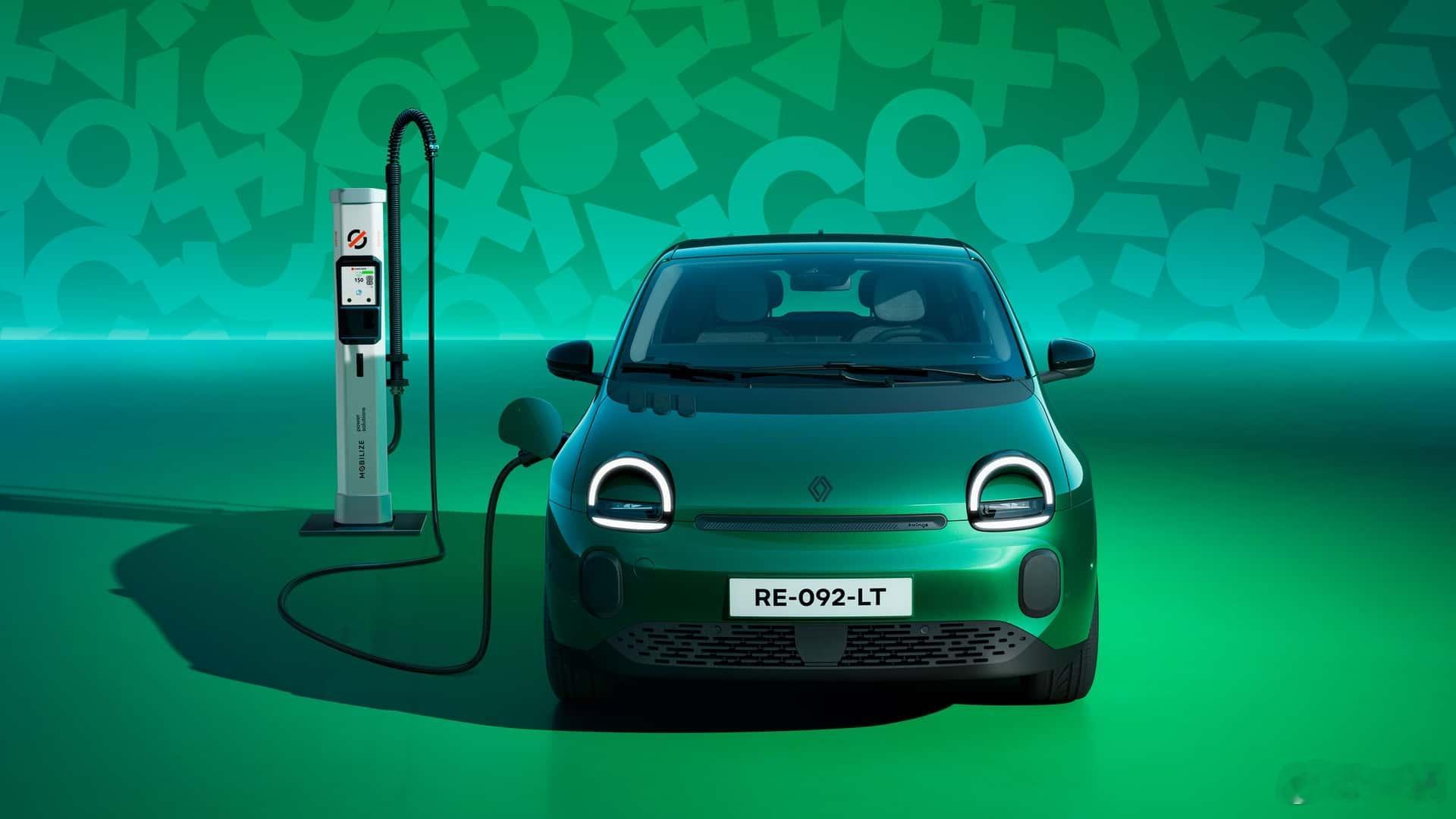 全新雷诺双人行Twingo E-Tech，跟大众ID.Every1同级发现最近对