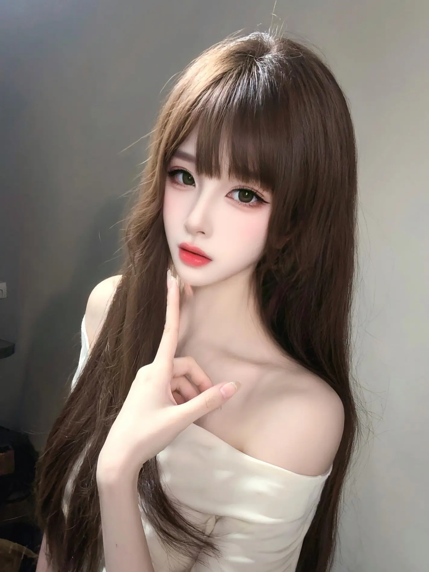 冷萌感发型 bjd 甜御妆容教程 女生浪漫型风格 颜值