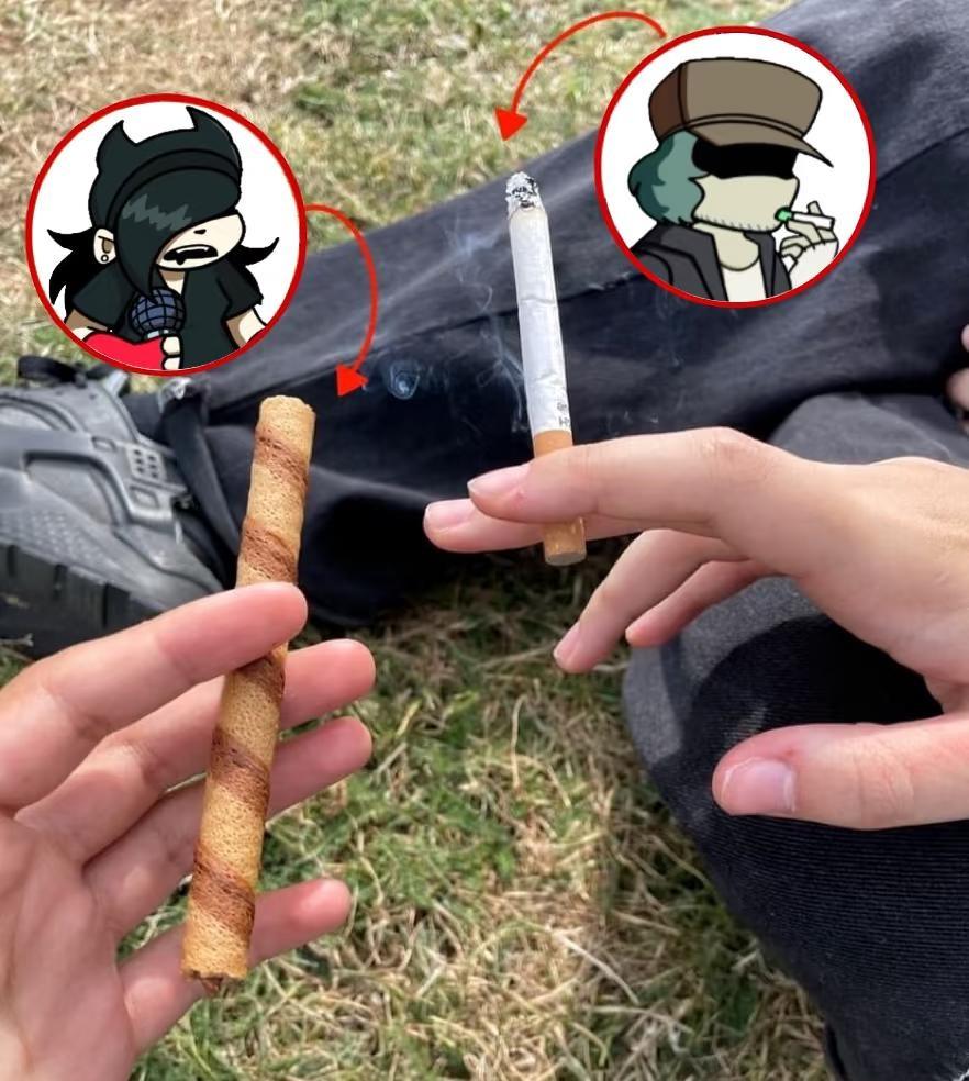 🚬＆🍾梗图
FNF fnf garcello fnfannie 梗图