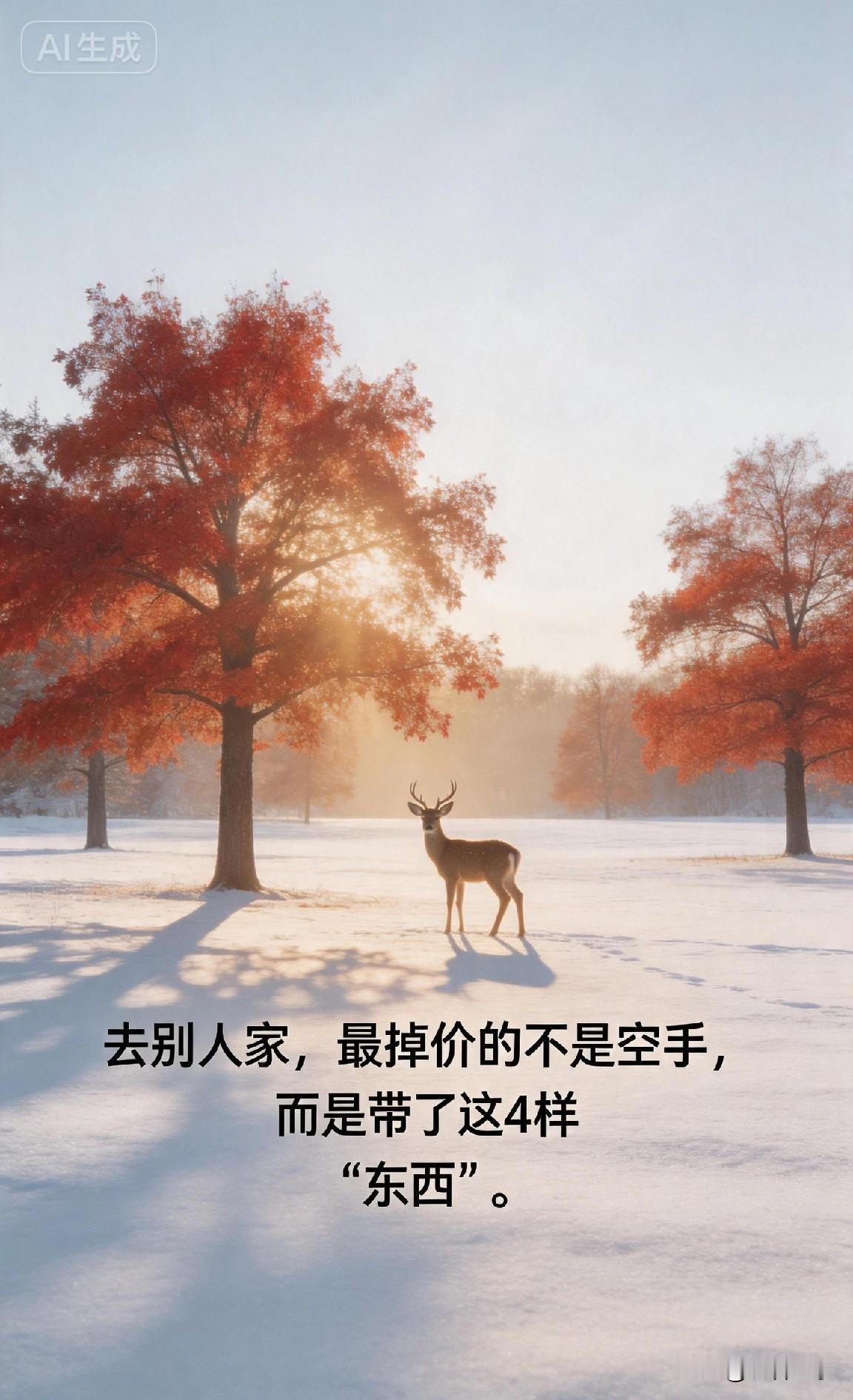 去别人家，最掉价的不是空手，而是带了这4样“东西”。

你有没有过这样的经历？