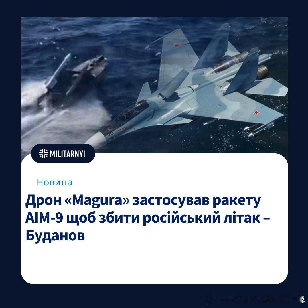 乌克兰称俄军苏-30SM是被马古拉无人艇发射的AIM-9“响尾蛇”空空导弹击落的
