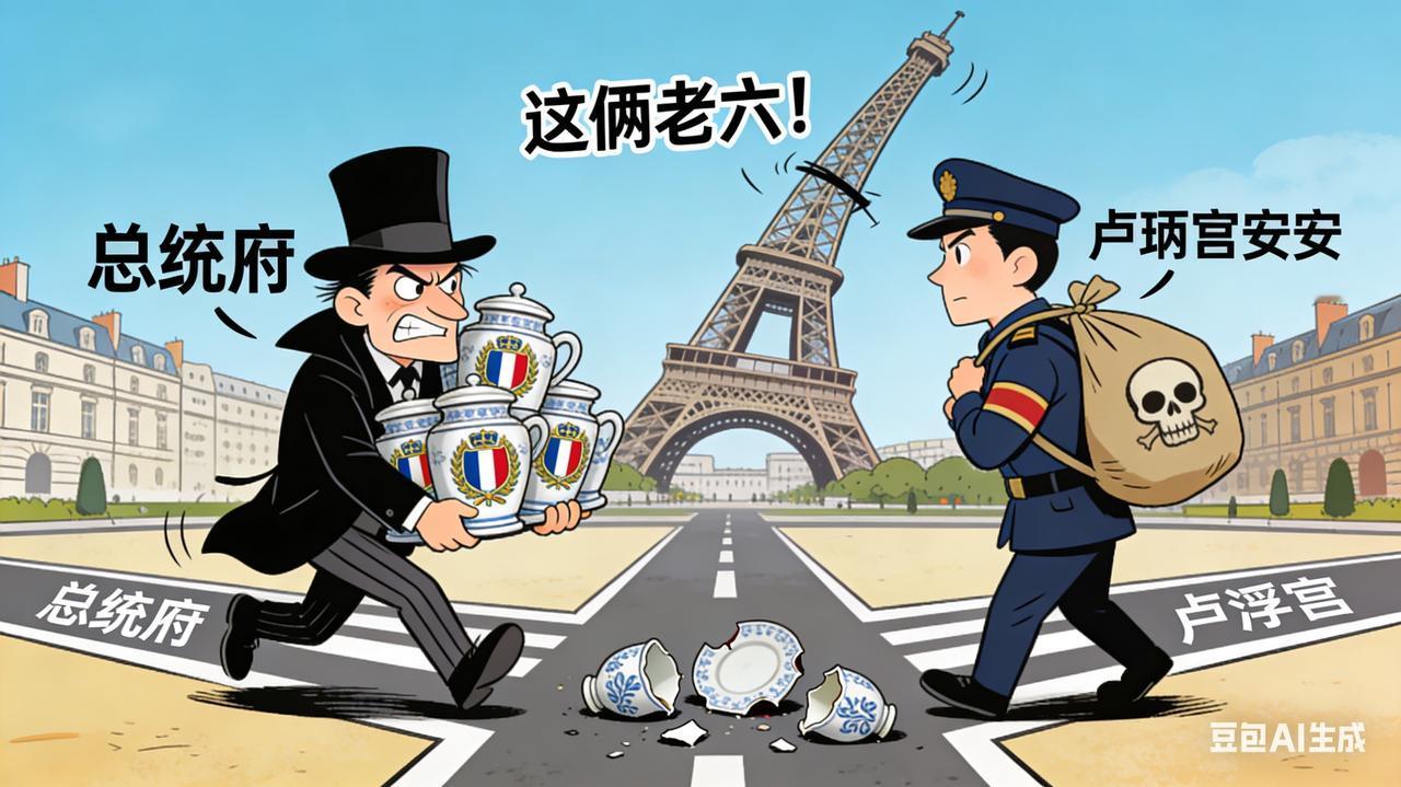法国大丑闻！总统府管理员盗卖国宴银器，卢浮宫保安帮忙销赃，网友：太讽刺

法国最