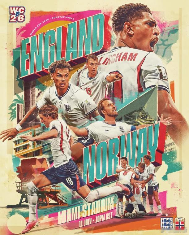 三狮还是三喵？⚽️099：世界杯场次：挪威vs英格兰 开球：英格兰方向：英格兰-