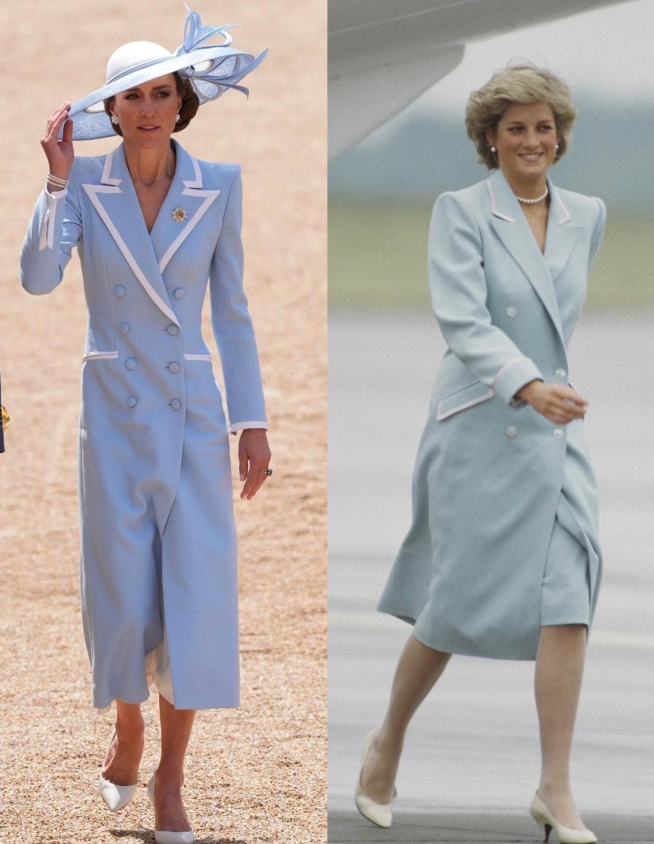 凯特王妃公开造型持续致敬婆婆黛安娜
希望她能活出不同的结局 ​​​