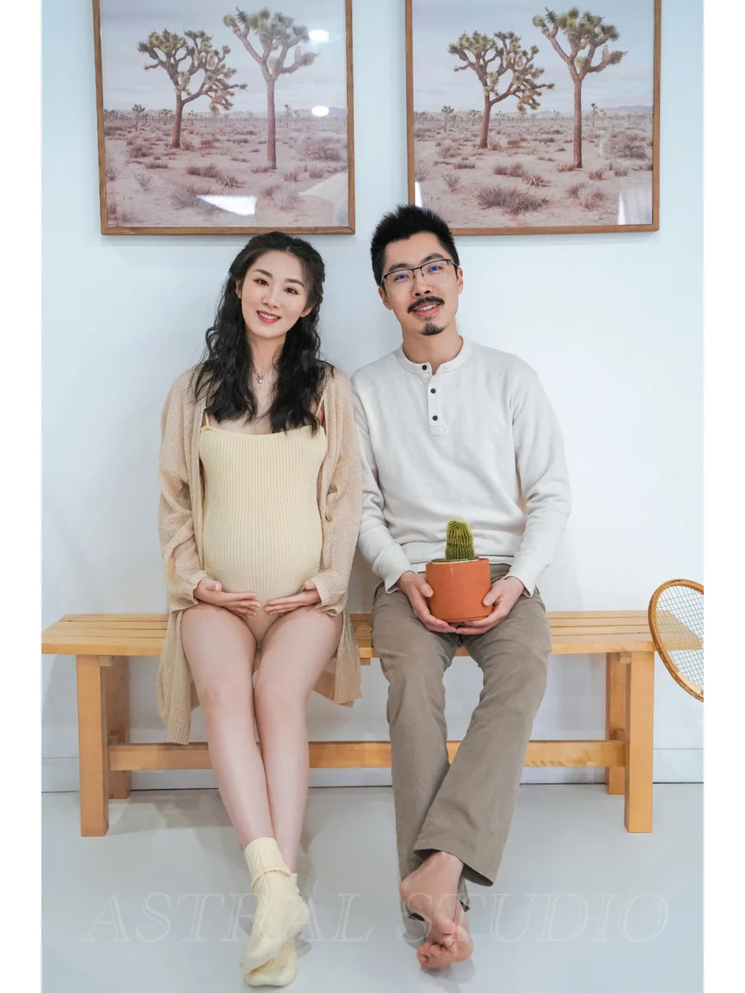 拜托姐妹们来拍这种居家风孕照吧！太喜欢了
