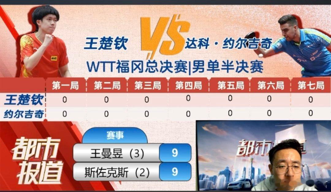 北京时间11月22日，在WTT福冈总决赛男单1/4决赛中，国乒小将林诗栋击败德国