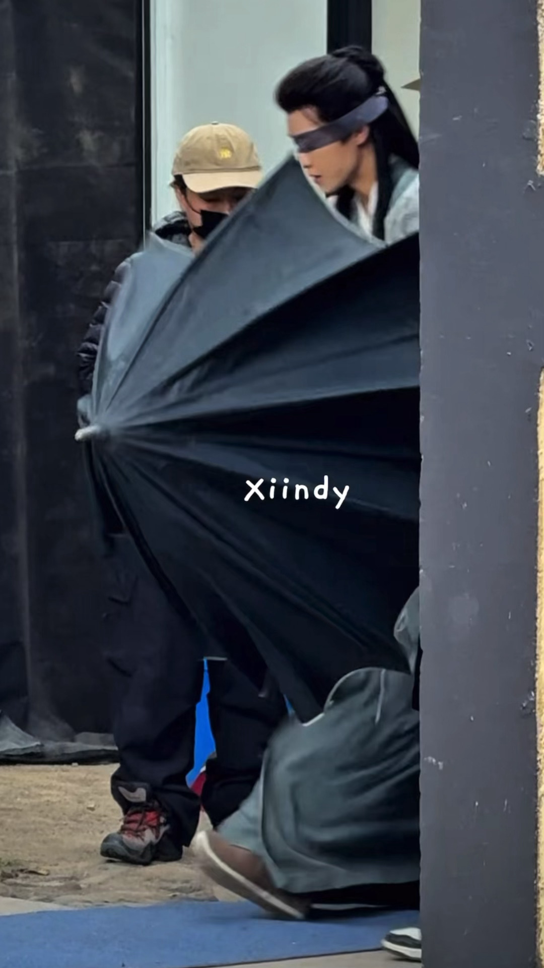 李昀锐尚公主蒙眼造型李昀锐尚公主蒙眼造型路透 李昀锐《尚公主》今日份蒙眼路透🈶