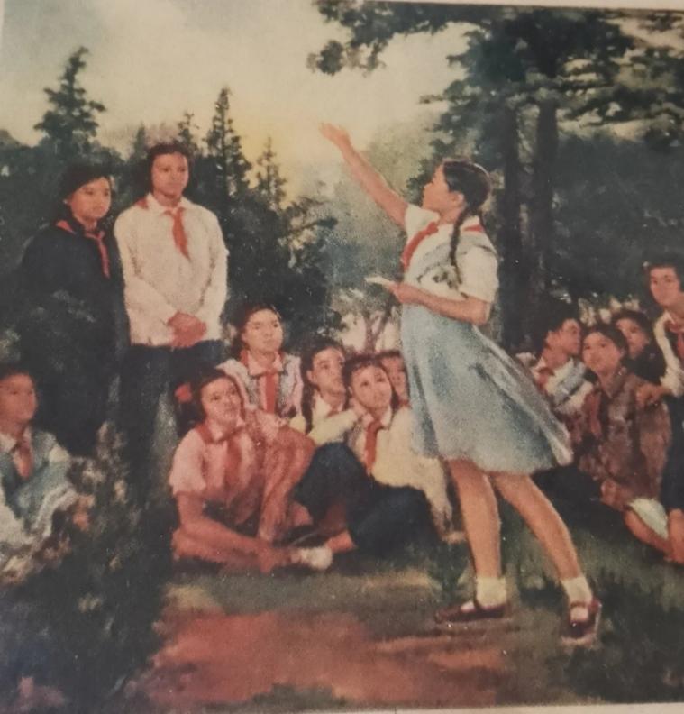 诗朗诵
五几年的画