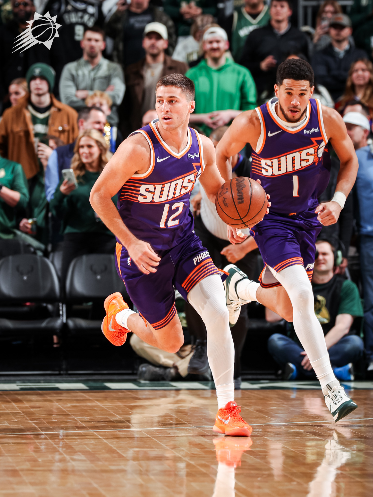 鸡皮三分命中👌 帮咱稳住局面 菲尼克斯太阳 |旭日东升 |太阳vs雄鹿