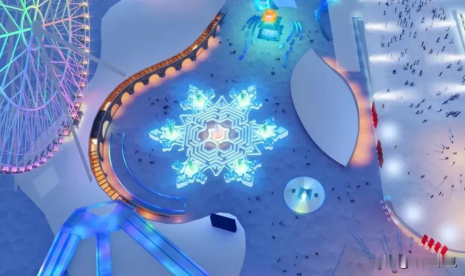 哈尔滨冰雪大世界又有大动作！

第二十六届冰雪大世界正在紧锣密鼓的建设当中，所有