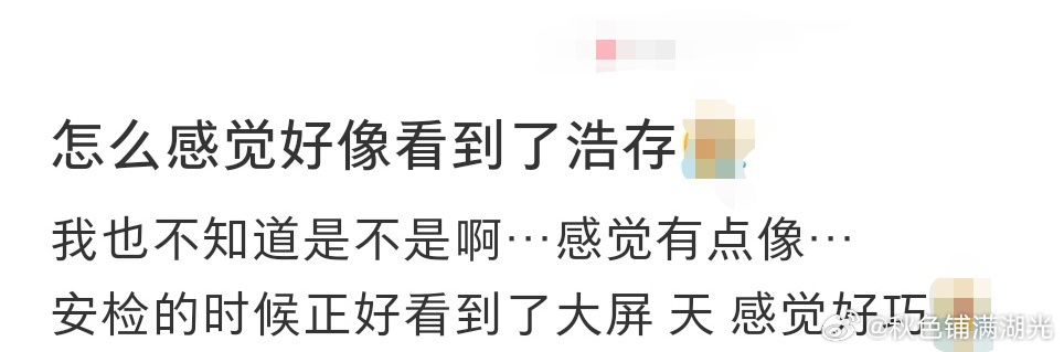 刘浩存机场开包检查机场开包检查大屏看到刘浩存  网友在机场开包检查大屏上看到刘浩