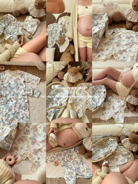 孕34w｜为待出生的宝宝准备的高颜值蝴蝶衣🦋