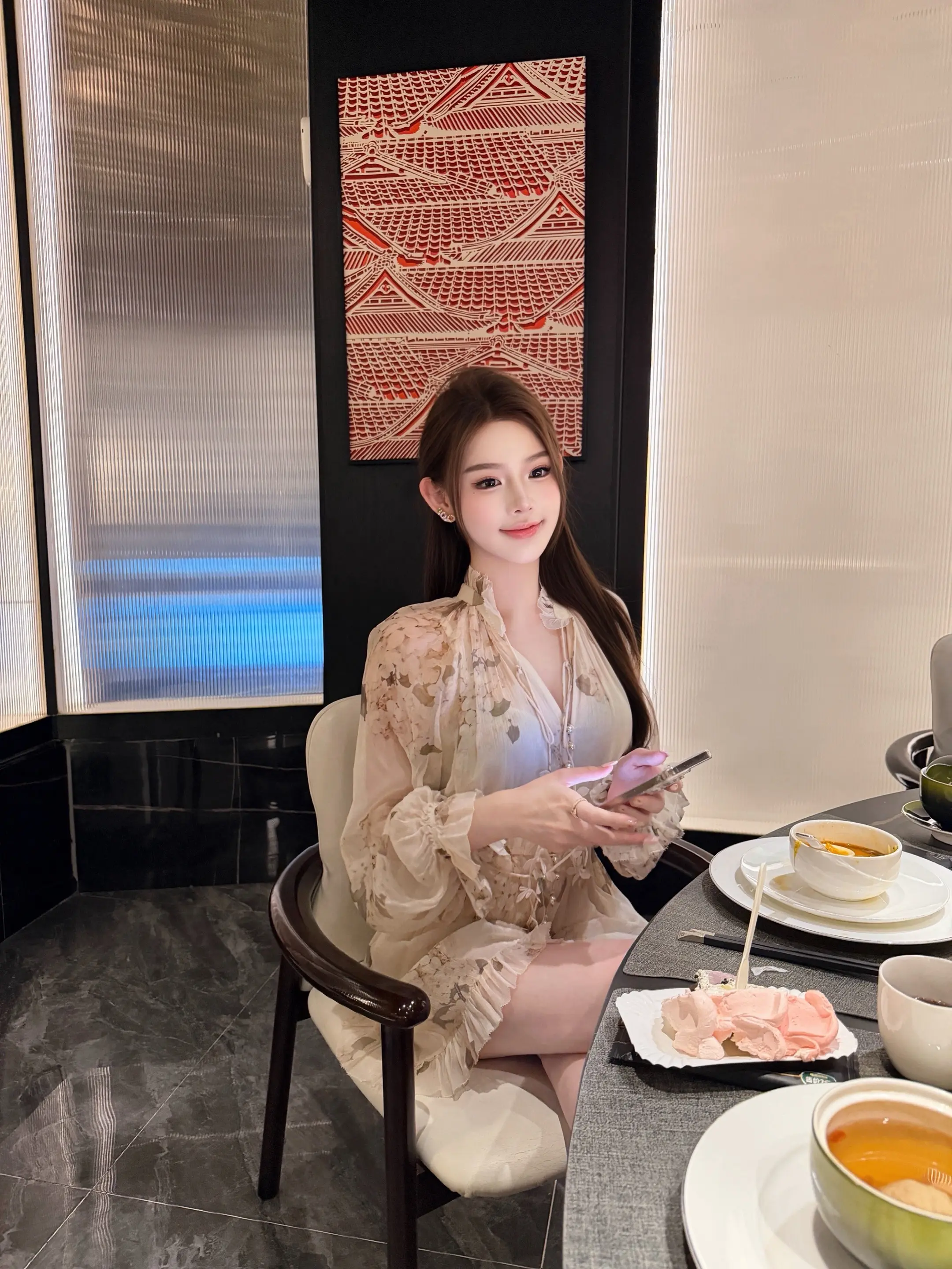 最近天气宜人 不能跟你一起散步真是可惜