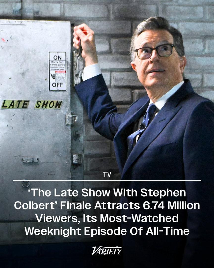 《斯蒂芬·科尔伯特晚间秀》（The Late Show With Stephen