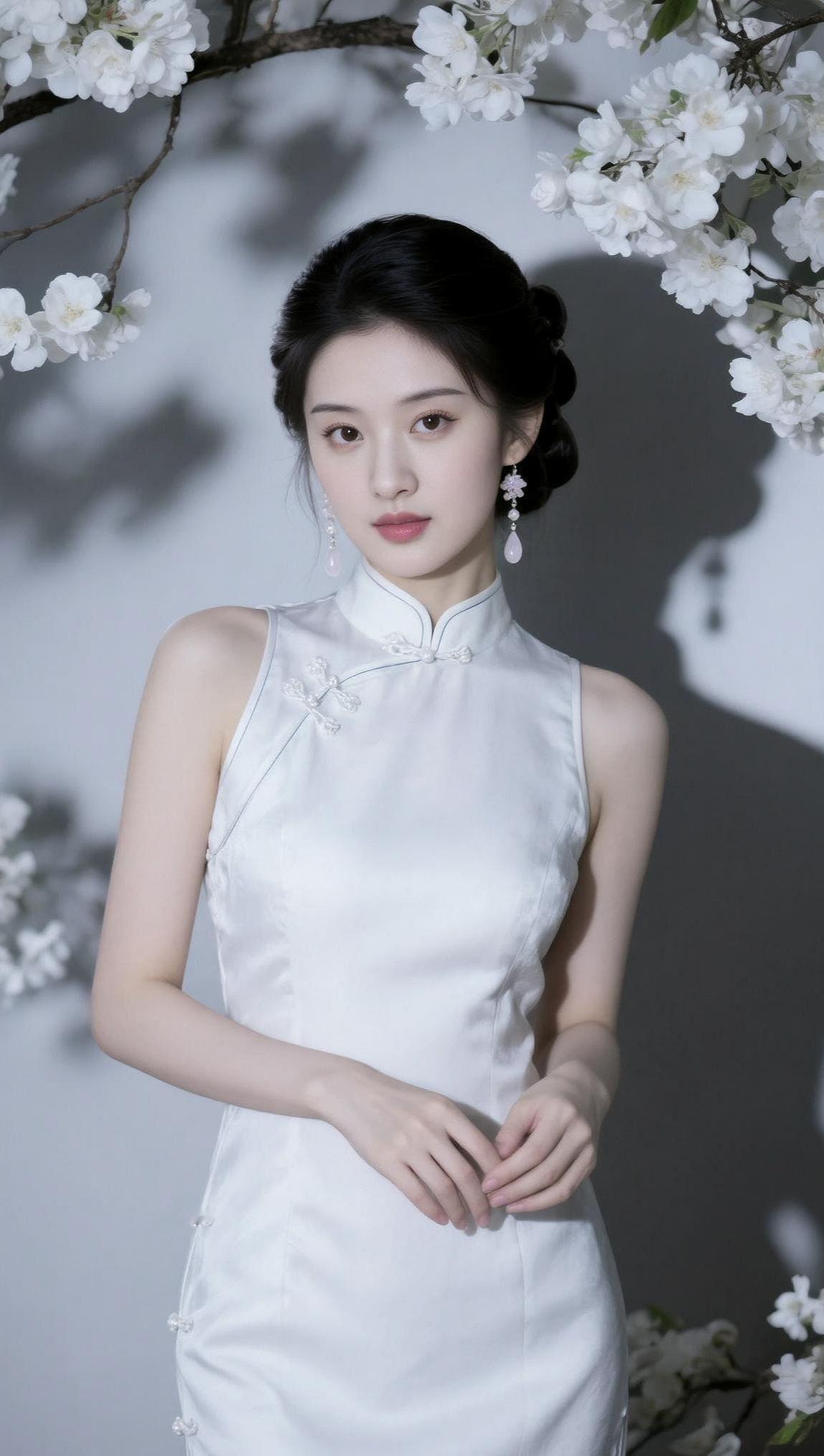 AI素雅旗袍写真 抖音ai创作