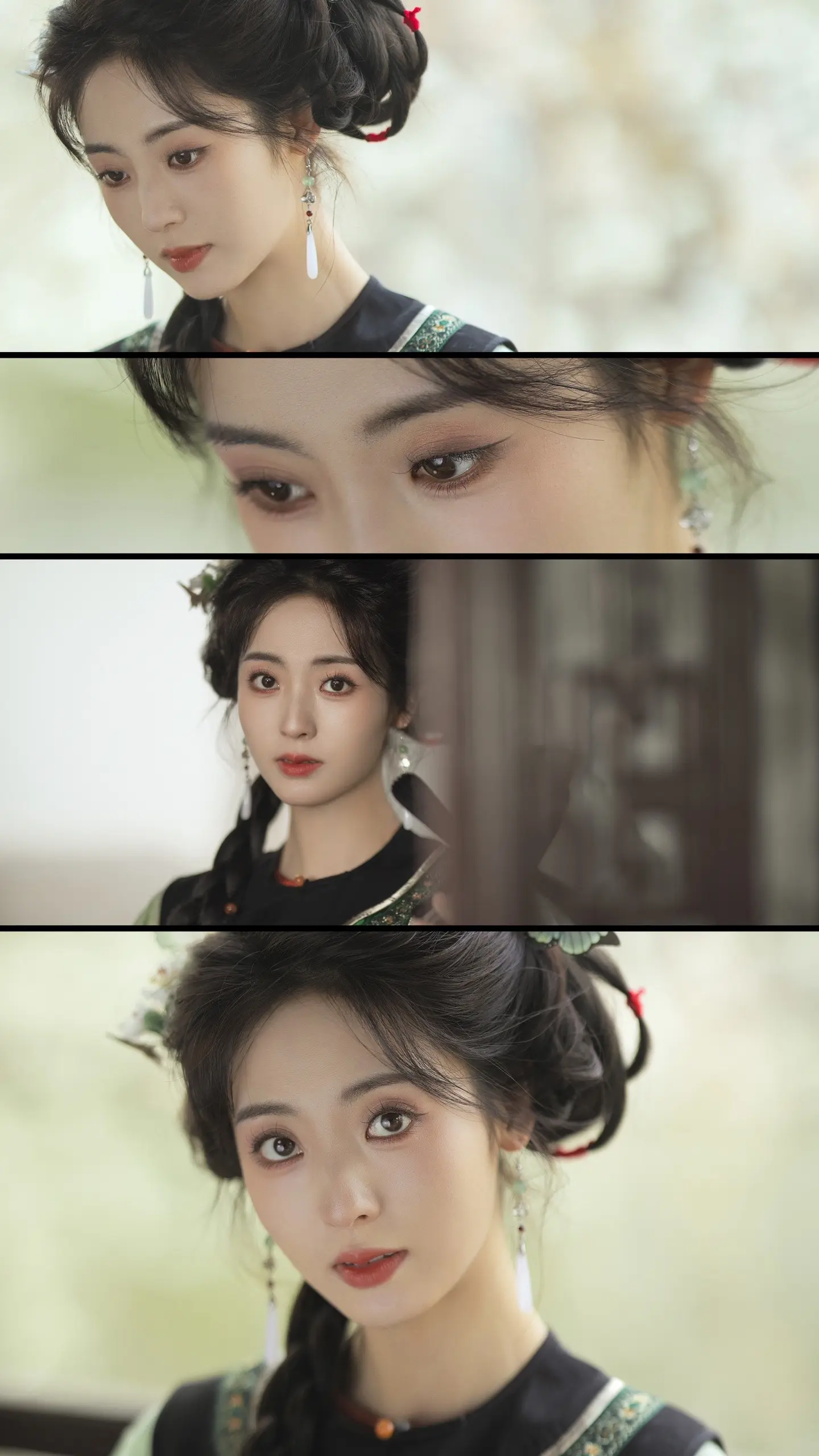 给邢菲拍的清冷感清汉女。妆造