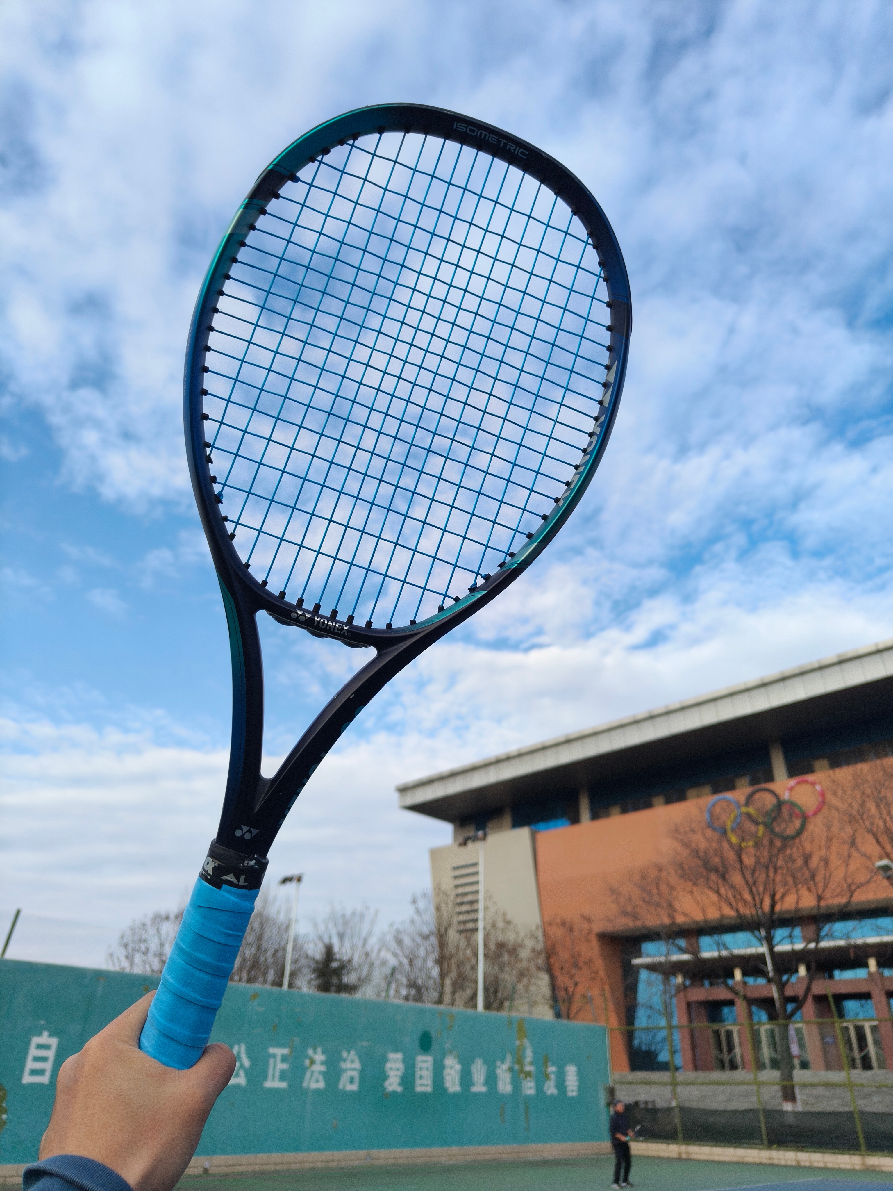 连续两天网球🎾🎾🎾过年吃太多了，恢复体力。 网球[超话]   