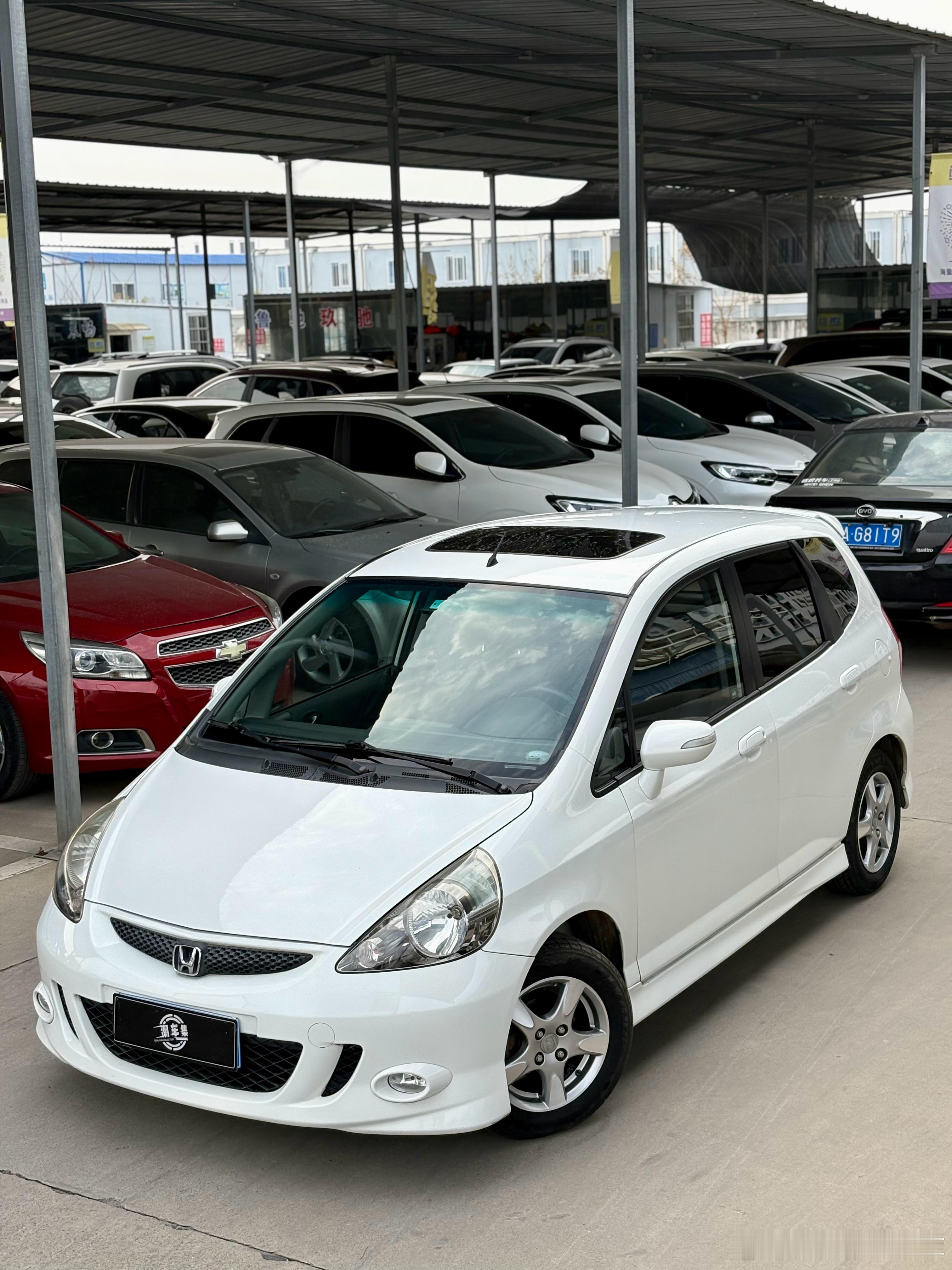 经典 值得回味🚗08年 一代飞度GD3 1.5L MT自带包围 大眼睛大灯 小