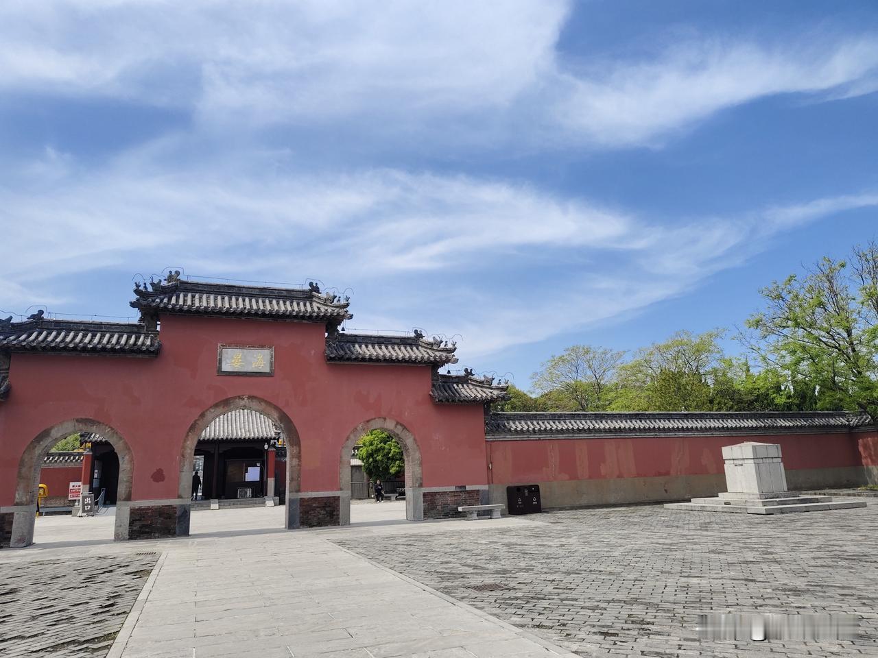 欢迎世界人民来宿迁游玩，苏超十天免费，这是中国宿迁皂河乾隆行宫，皇帝下江南住的地