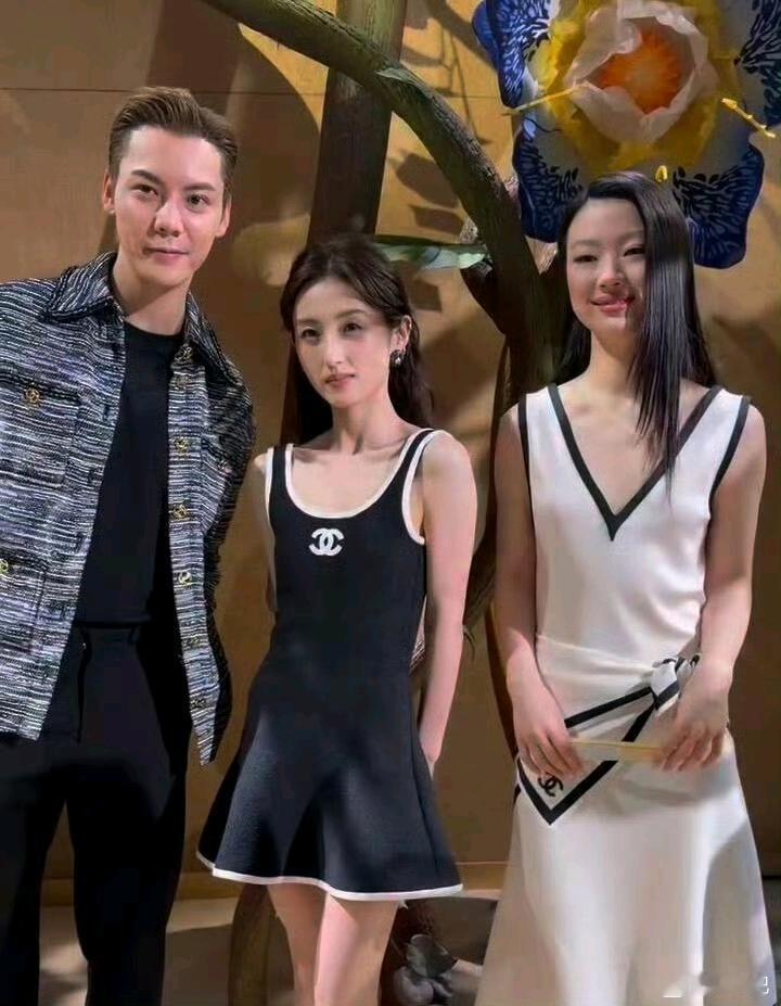 艾玛，才发现单依纯原来是个大个子 