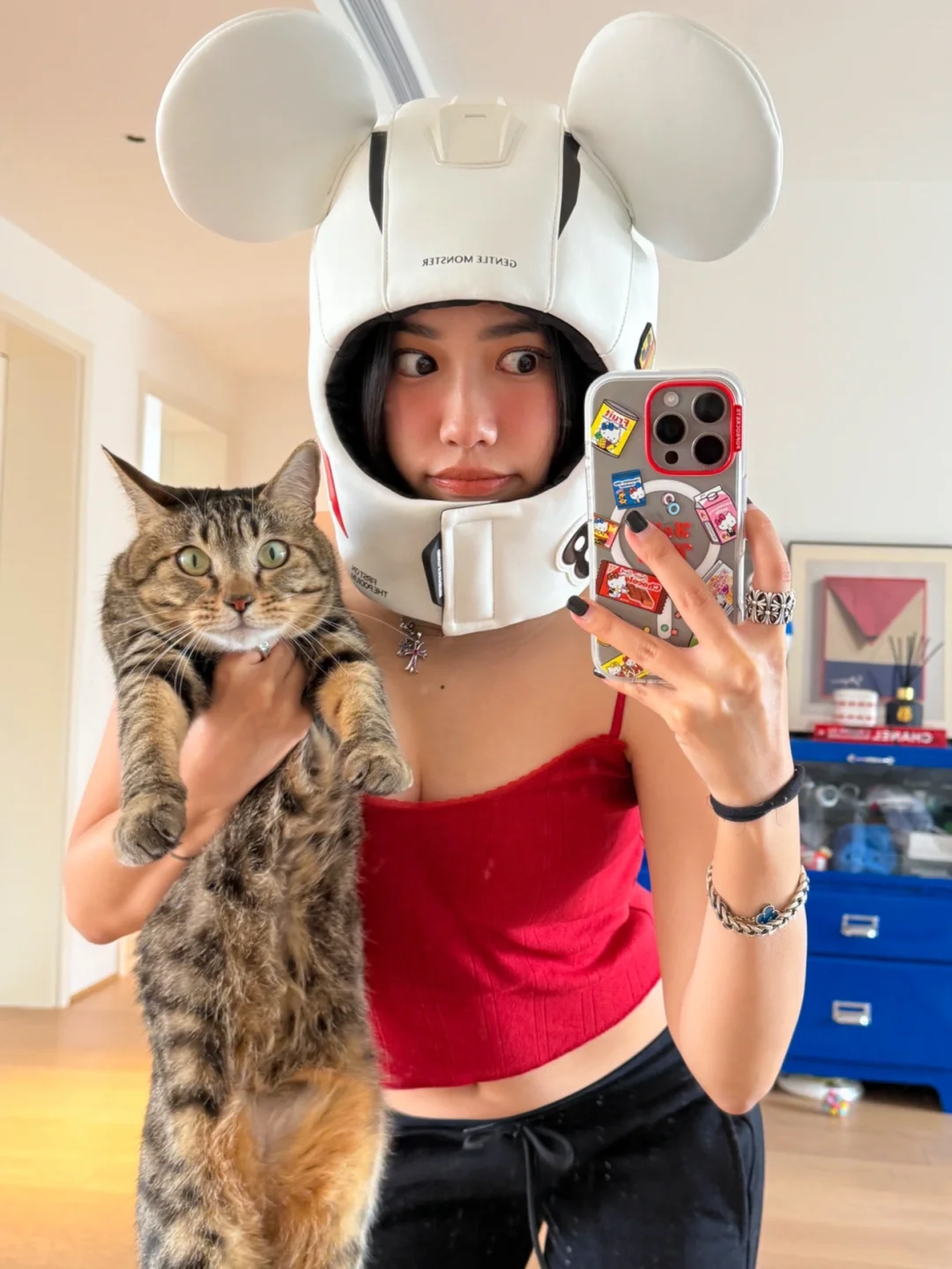 猫和老鼠的上海日常🐱🍜🐭❤️‍🔥😁🌳🍰🌸