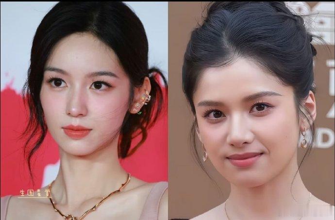 张婧仪、周也真的长得很像吗？ 