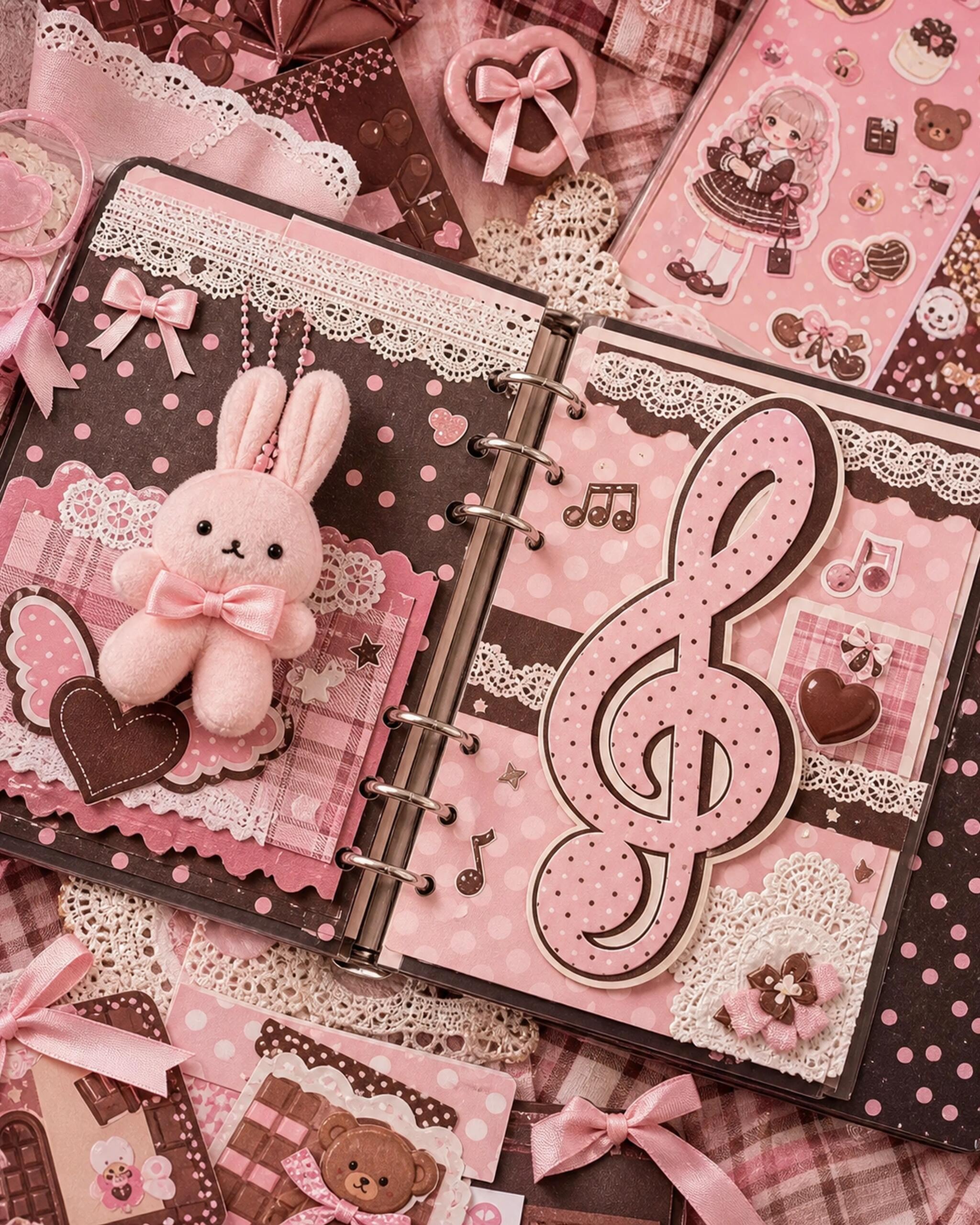 粉棕色背景图｜可爱少女心𝓢𝔀𝓮𝓮𝓽𝓱𝓮𝓪𝓻𝓽 💗🤎 