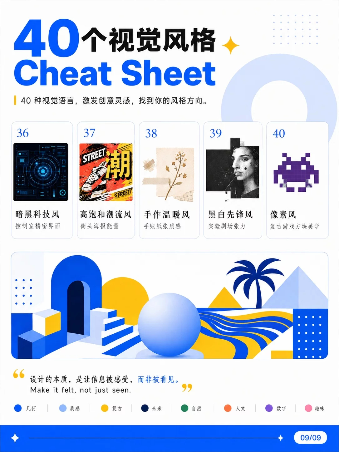 40个热门视觉风格关键词！AI绘画和海报视觉灵感直接用 
