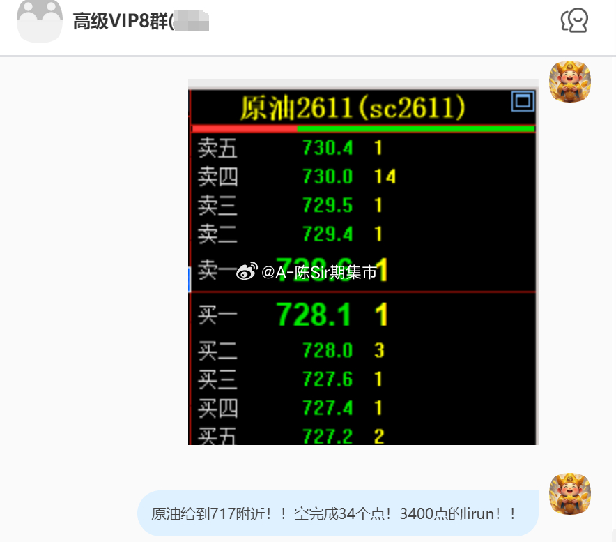 2026/10/15第五单【2611原油】 原油完成34个点！3400点的lir