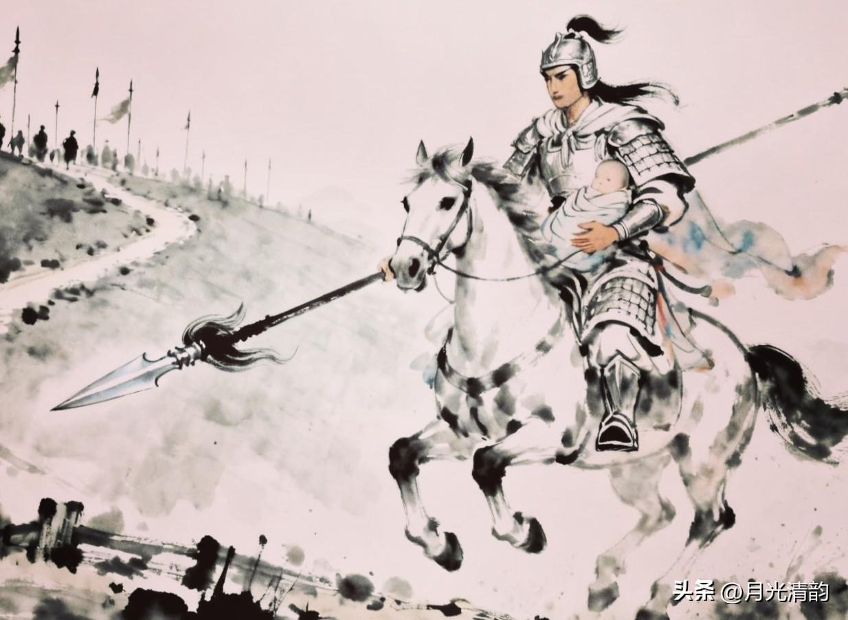 刘备麾下的赵云，论单挑或许不及吕布，但他长坂坡七进七出救阿斗，一生忠于蜀汉。刘备