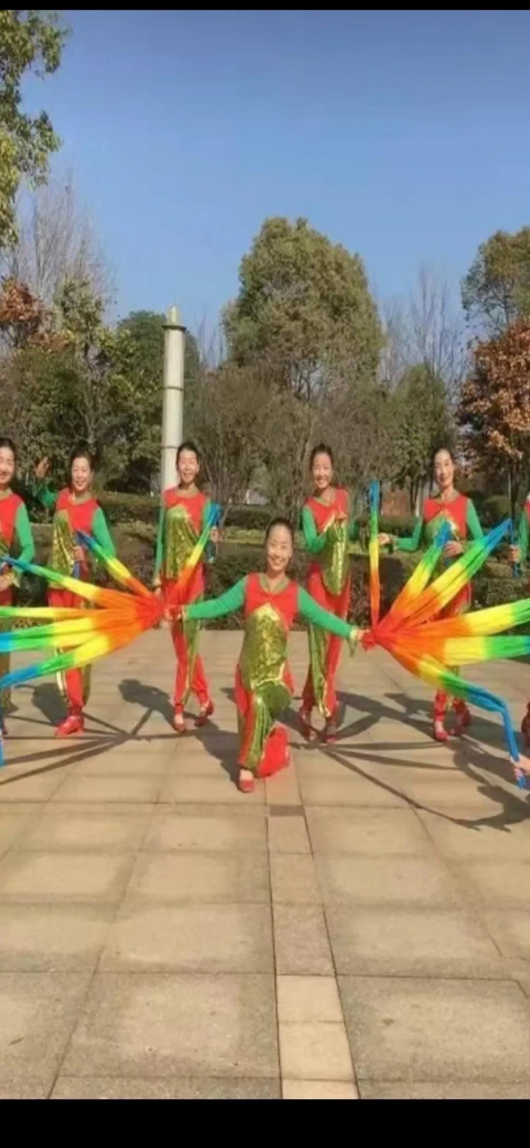 舞袖翩翩，群芳争艳。