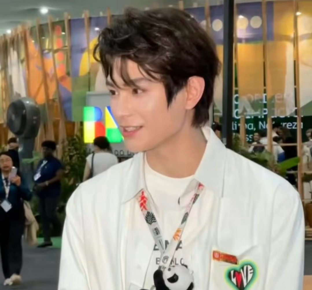 以本名的方式受邀出席巴西COP30联合国气候变化大会的丁禹兮！！这次是丁舟杰！！