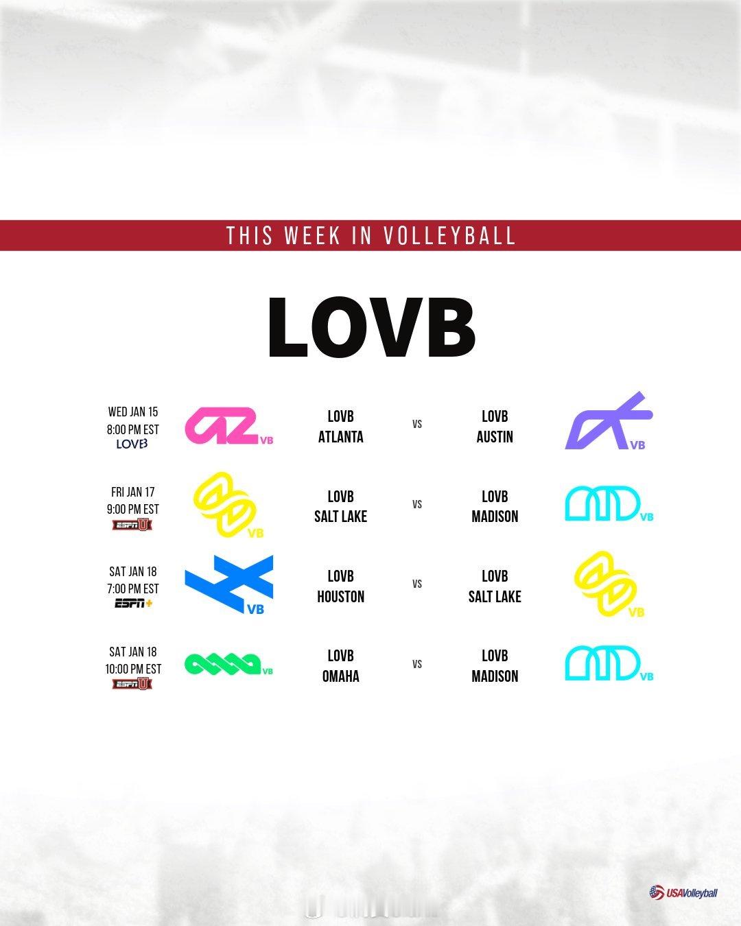 女排[超话]  世界女排资讯  lovb  pvf   🇺🇸两大女排联赛最新