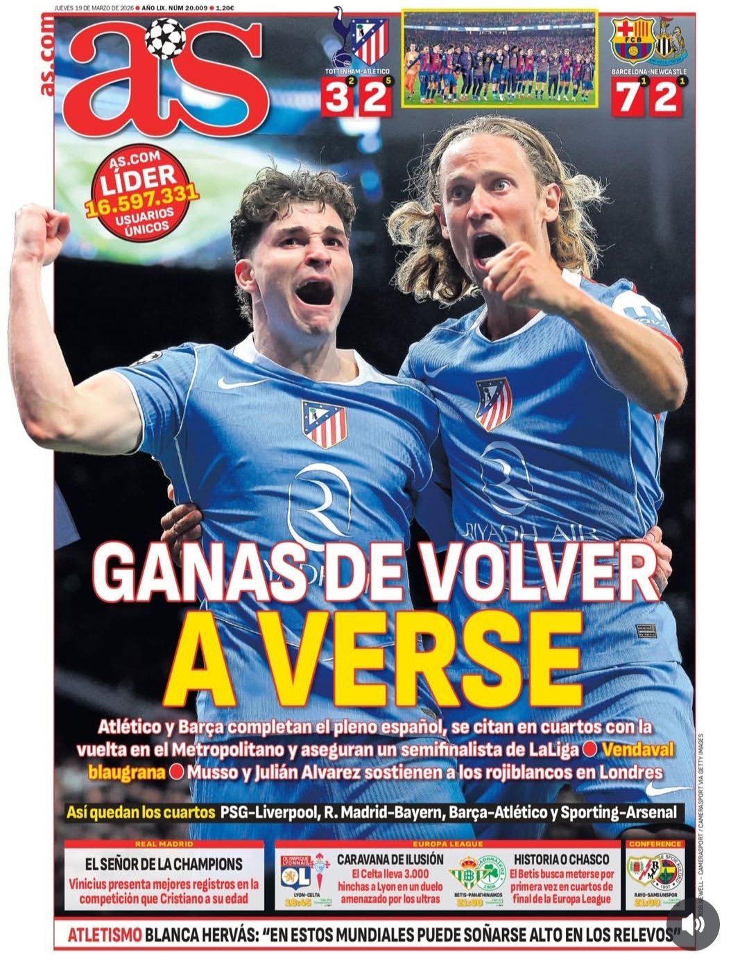 皇马 《阿斯》欧冠先生维尼修斯在欧冠的战绩比克里斯蒂亚诺在他这个年纪的好 