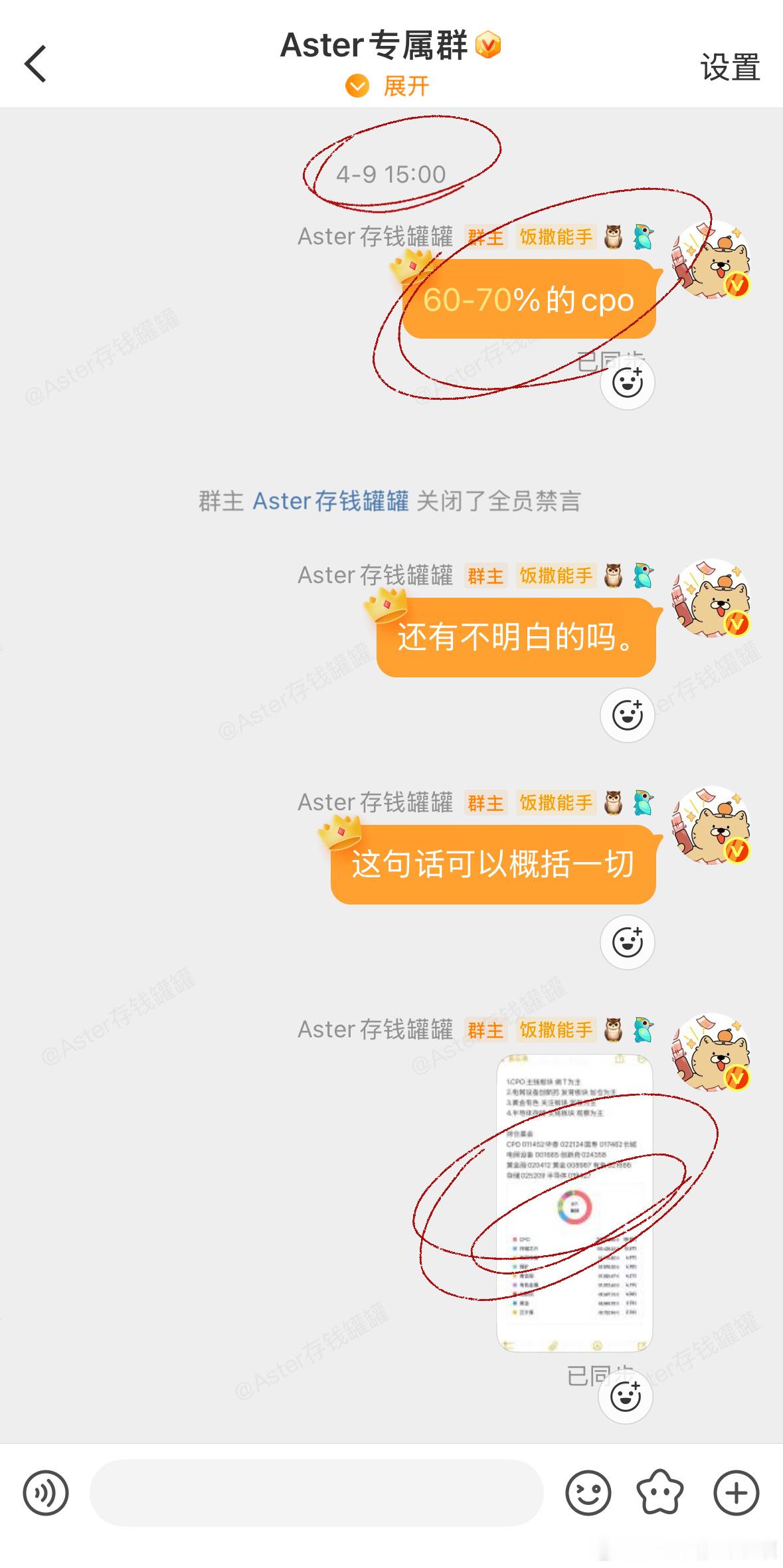 关超市以后cpo巅峰含收益80多万cpo近乎单调，专属群罐友cpo总仓占比起码6