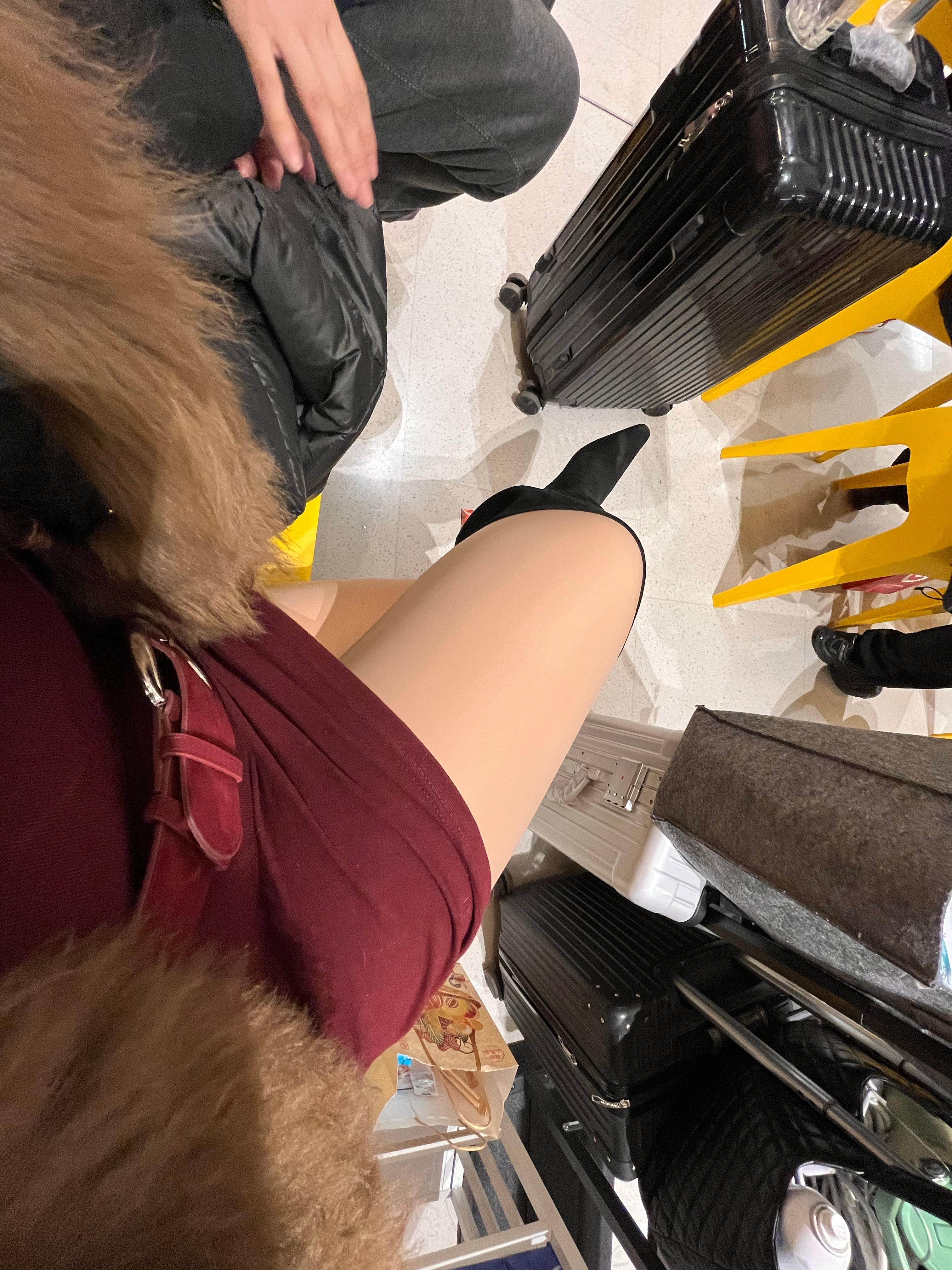 穿一天高跟鞋 我可太厉害了 