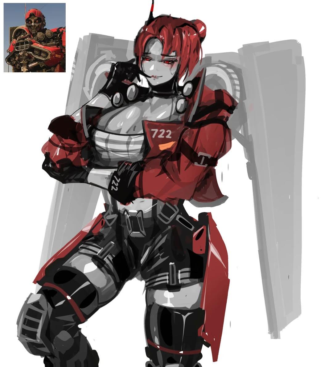 原创变形金刚 画师Viktor
动漫 原画分享家 二次元 插画 卡通 插画师 漫