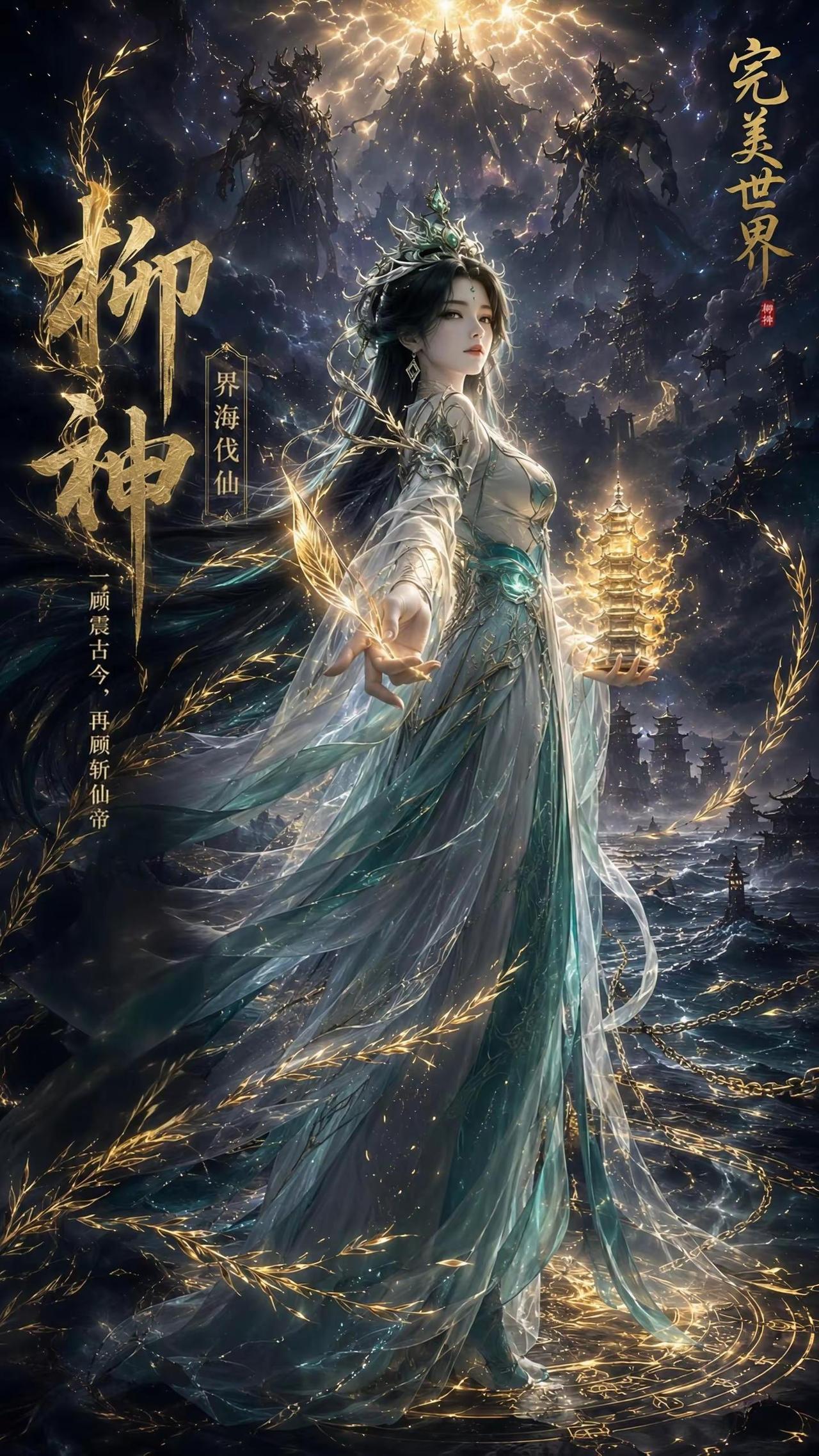完美世界女角团。完美世界柳神 火灵儿 清漪 云曦