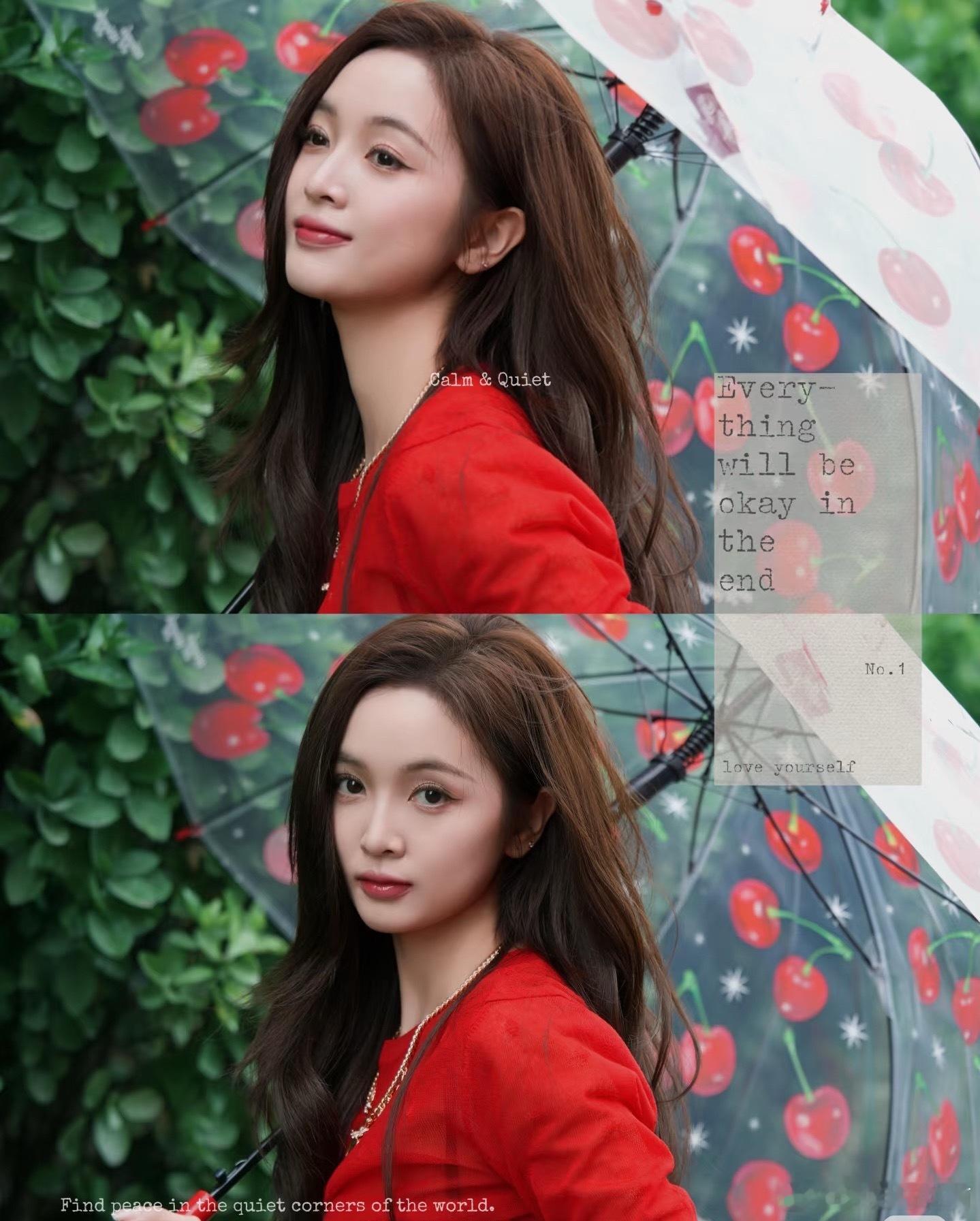 今日美图分享：吴宣仪姐姐&温柔甜樱妆造🍒浪姐万花筒浪姐 ​​​