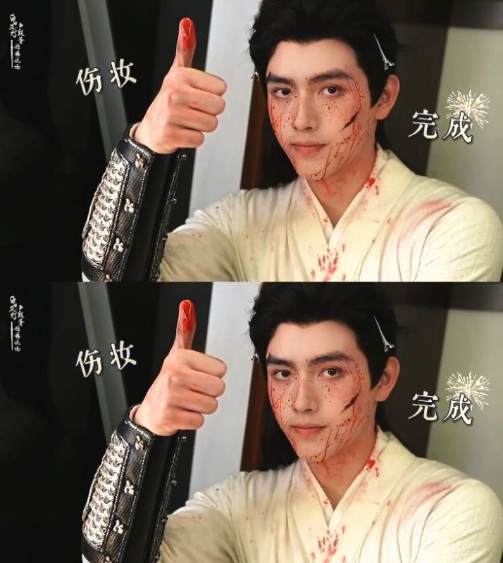 陈飞宇为了逼真在眼睛里滴血浆白日提灯细节见真心，陈飞宇为《白日提灯》亲身尝试眼内
