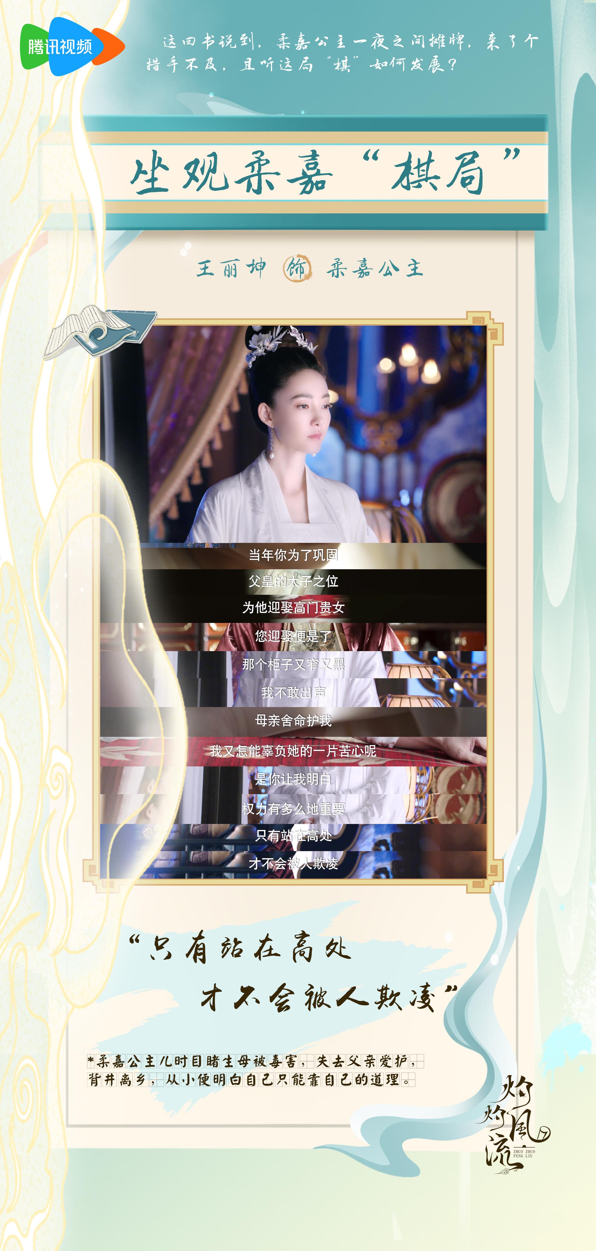 #王丽坤[超话]#今日话本上新[看书] 柔嘉公主自幼时历经切肤之痛，深知女子当自