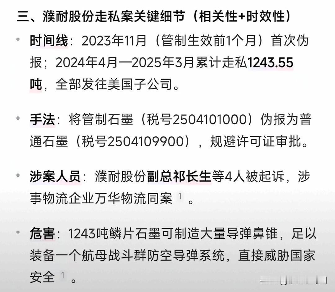 濮耐股份走私1243吨战略石墨赴美，董事长真能不知情？
 
濮耐股份4月24日晚