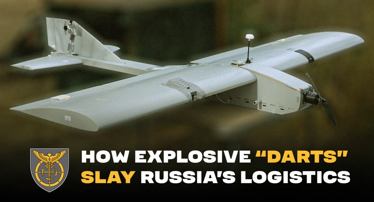 烽火问鼎计划烽火问鼎计划 乌克兰国产“飞镖”固定翼FPV无人机，标称射程为50-