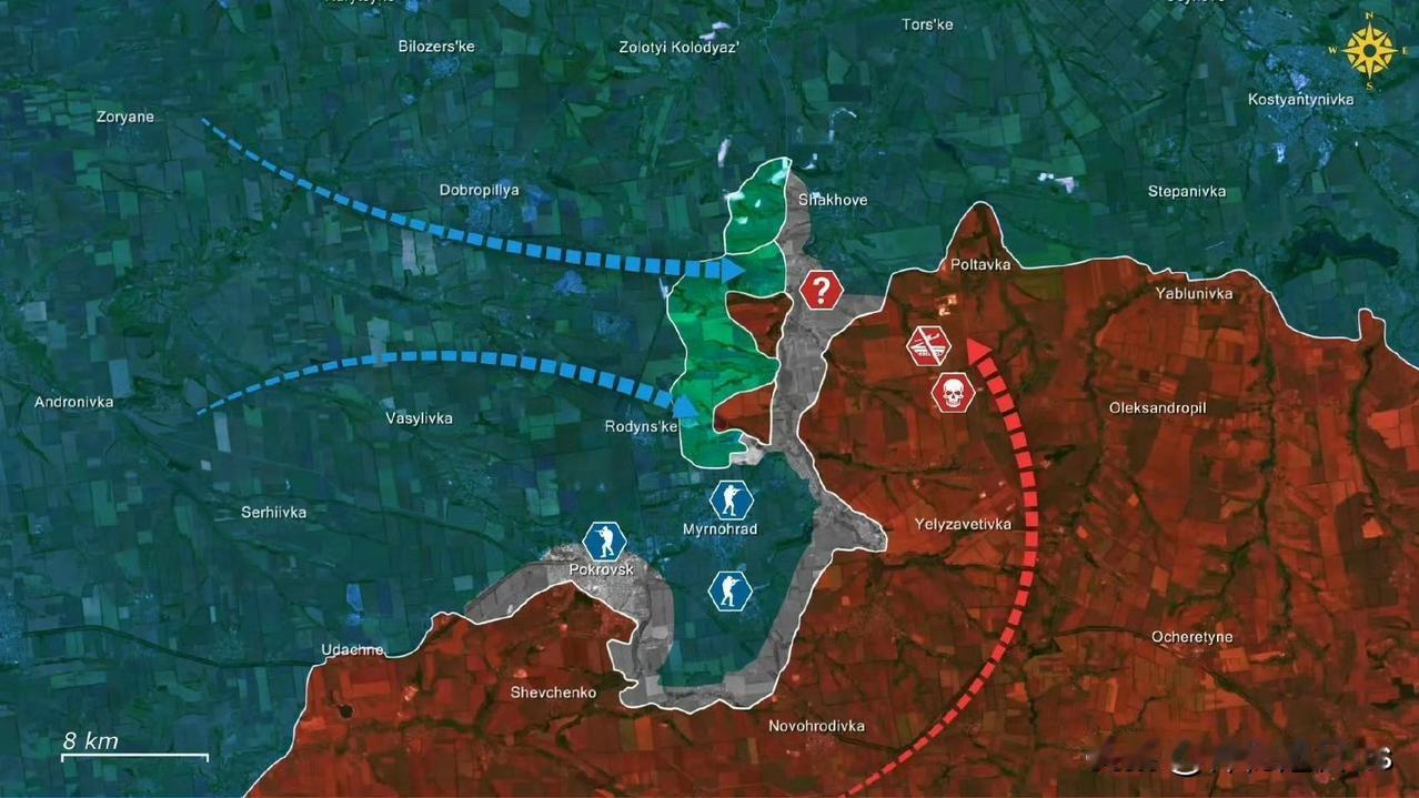 乌媒：奥列克桑德·瑟尔斯基将军在多布罗皮利亚附近发动了一次有针对性的反击，以转移