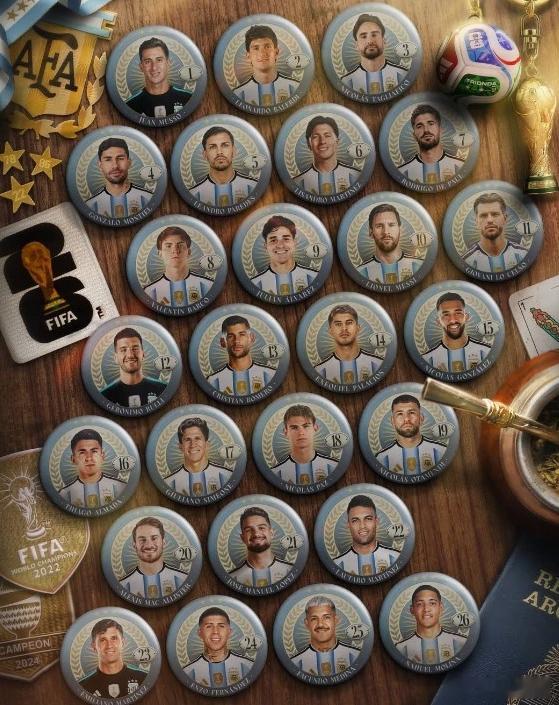 阿根廷国家队出征世界杯26人大名单正式出炉！ 🇦🇷🏆潘帕斯雄鹰即将再次展翅