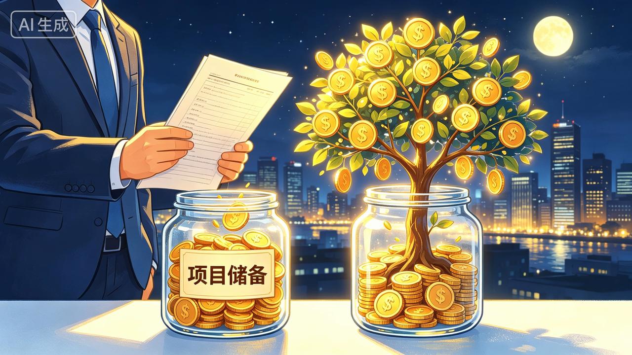 听领导说了一个理念，今天的投资是明天收益的来源，所以必须做好项目储备。突然在想我