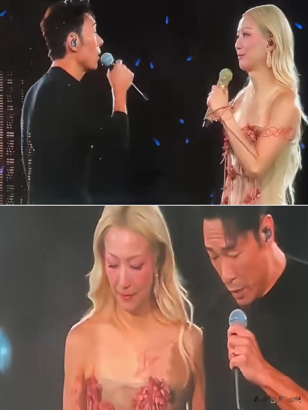 郑秀文是一点也不怕啊，
施南生的例子就摆在眼前，
她倒好，顶着被骂的风险，也要把