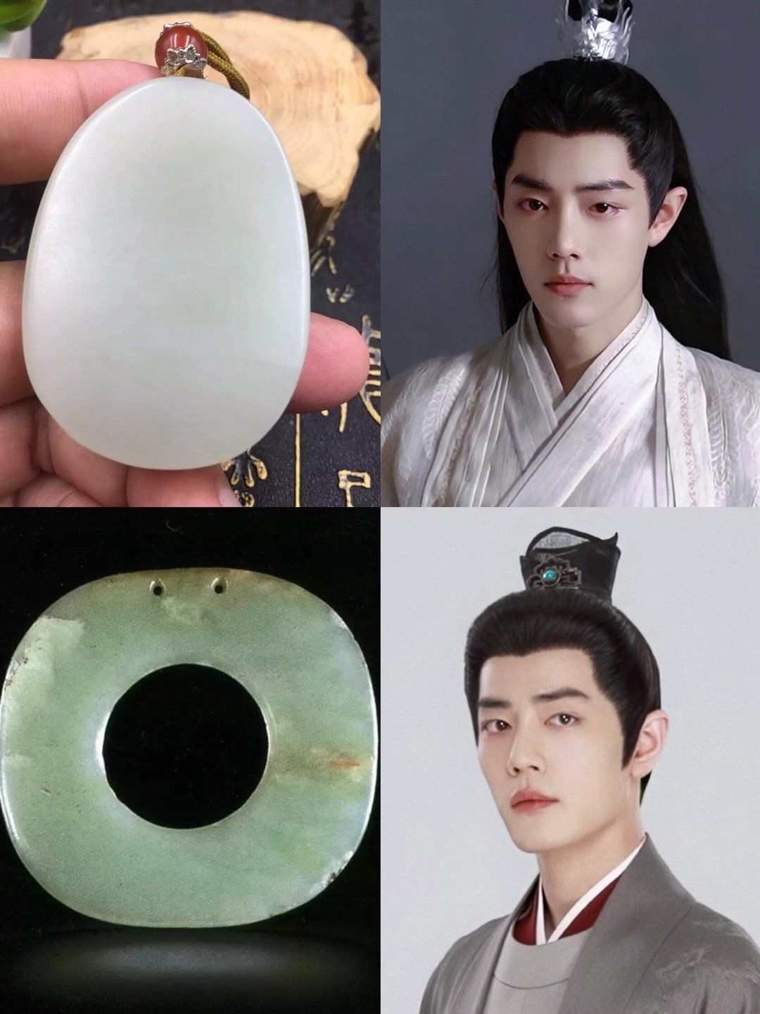 古人诚不欺我，“君子果真如玉”肖战真的很像和田玉成精哎[哇]一块高洁似玉质无瑕的