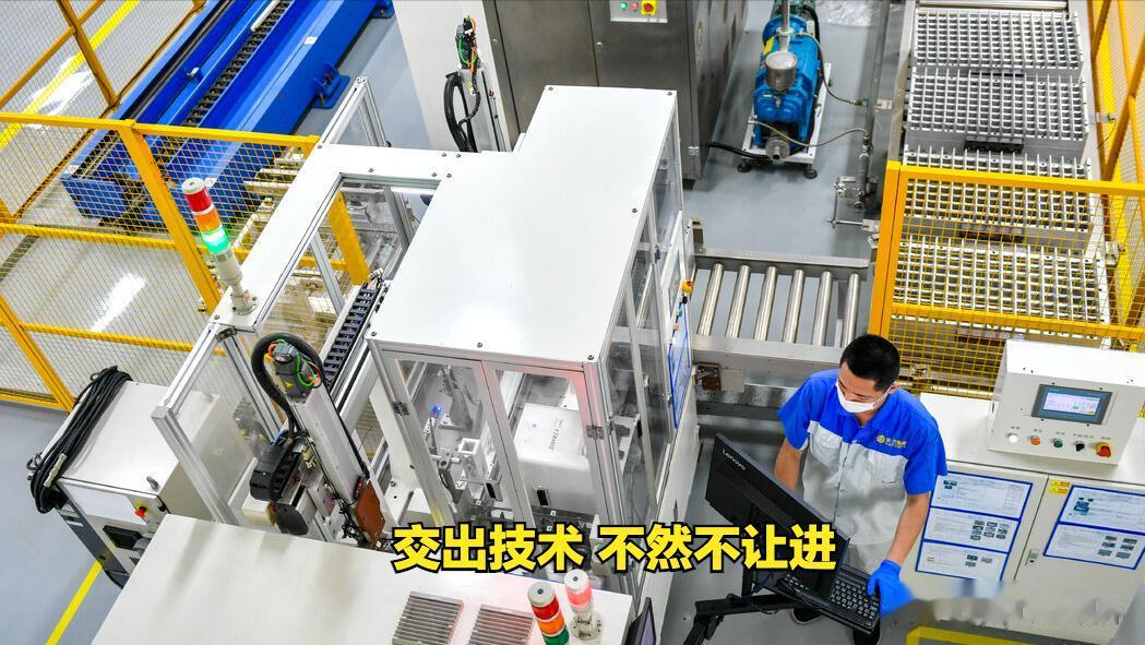 中国的电池技术实在是香，欧盟太喜欢了，居然要求我们交出技术才能进入他们的市场！想
